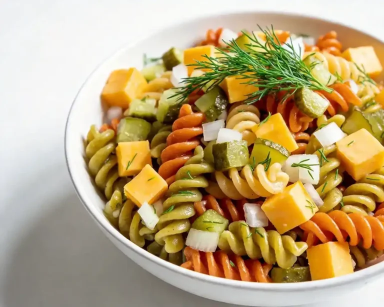 Dill Pickle Pasta Salad