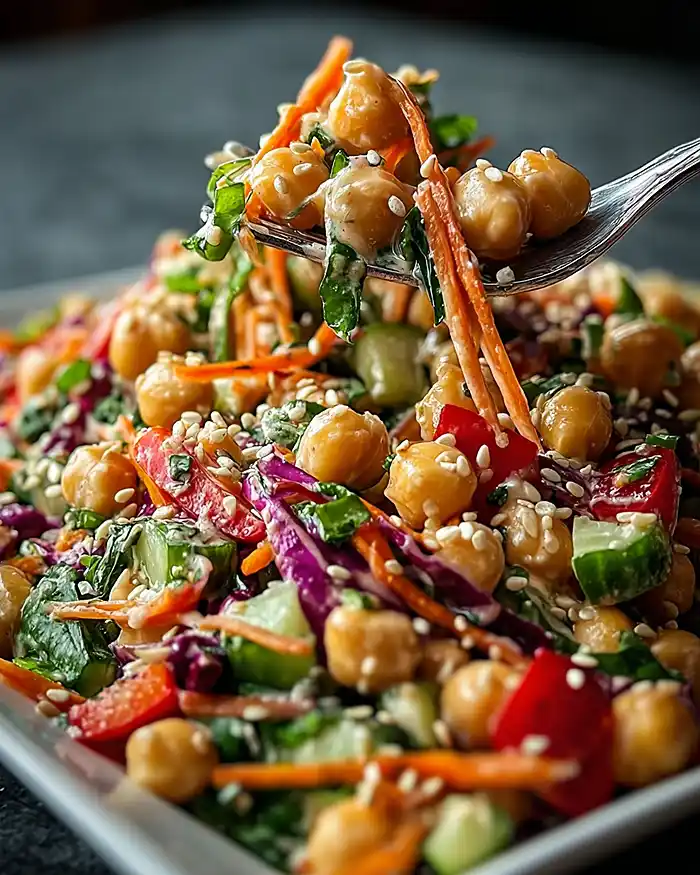 Crunchy Thai Chickpea Salad 4 Dinner Options