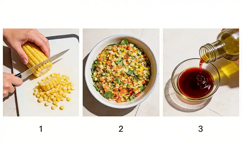 Easy Grilled Corn Salad