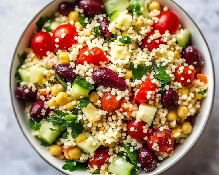 Flavorful Mediterranean Couscous Salad