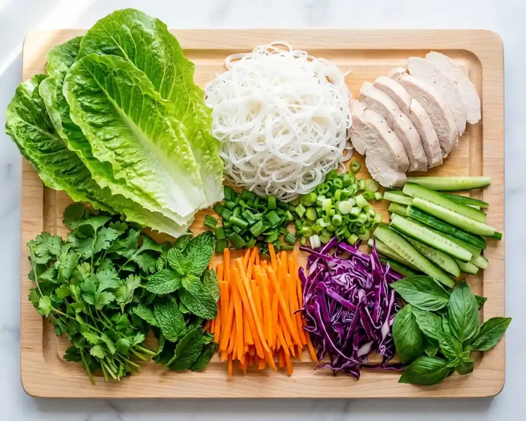 Fresh Spring Roll Bowl