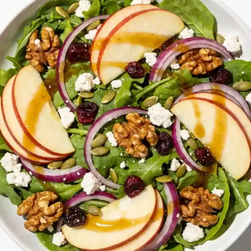 Fresh Walnut Apple Salad