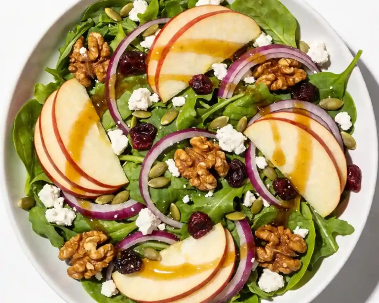 Fresh Walnut Apple Salad