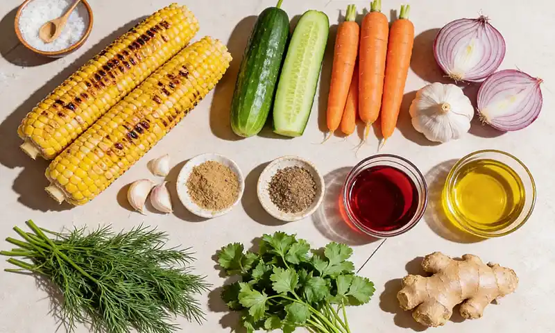 Grilled Corn Salad Recipe