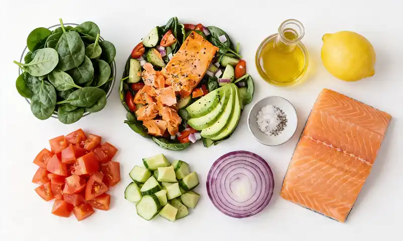 Healthy Salmon Avocado
