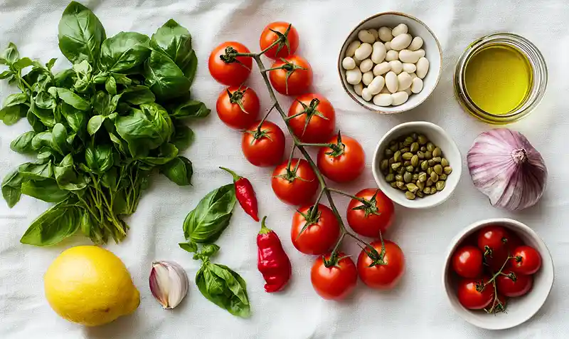 Healthy Tomato Bean Dish
