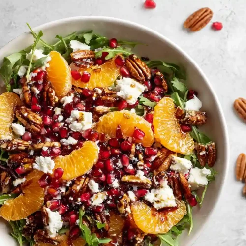 Healthy Winter Salad with Pomegranate 4 Healthy Winter Salad with Pomegranate
