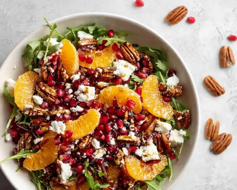 Healthy Winter Salad with Pomegranate