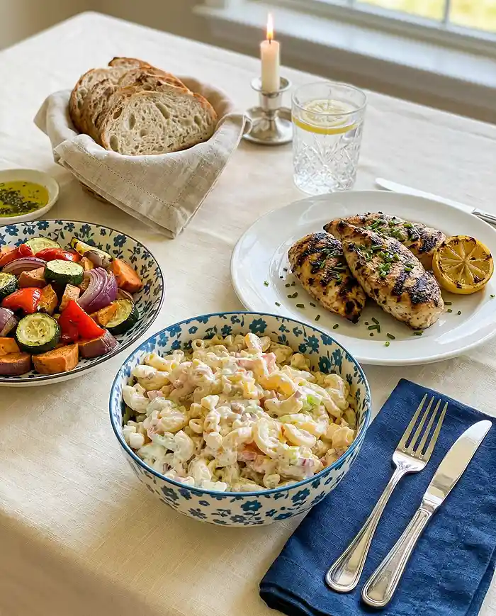 Macaroni Salad For Potluck