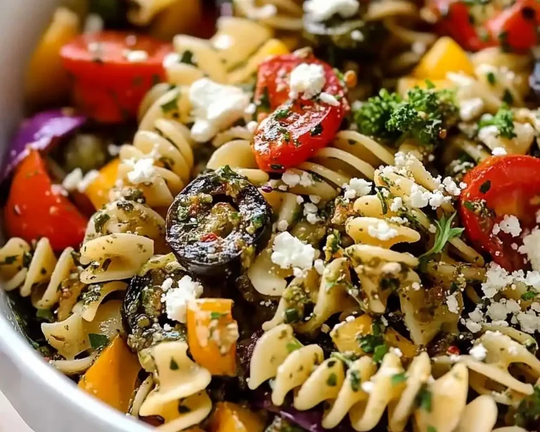 Marinated Vegetarian Pasta Salad