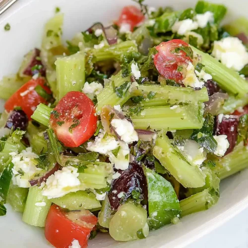 Mediterranean Celery Salad