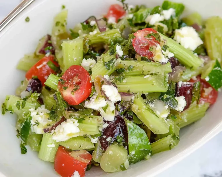 Mediterranean Celery Salad