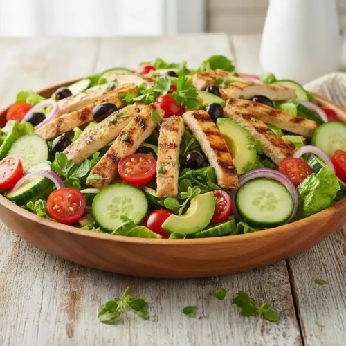 Mediterranean Chicken Salad