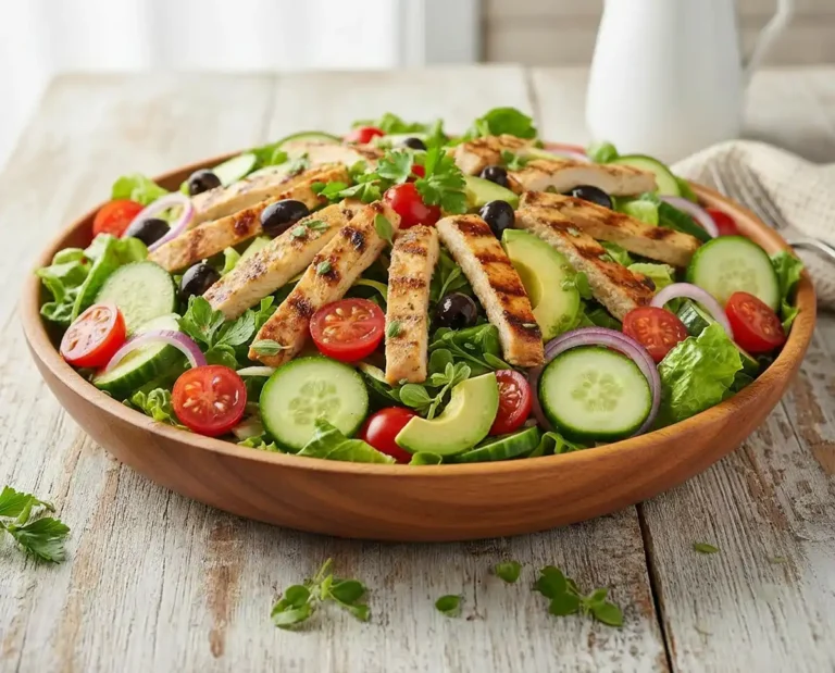 Mediterranean Chicken Salad