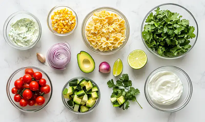 Pasta Salad With Lime