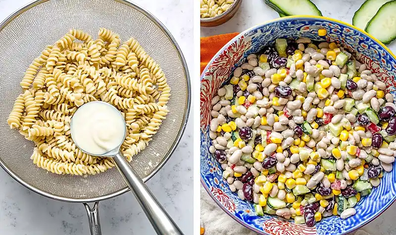 Pasta Salad With Mayo And Greek Yogurt