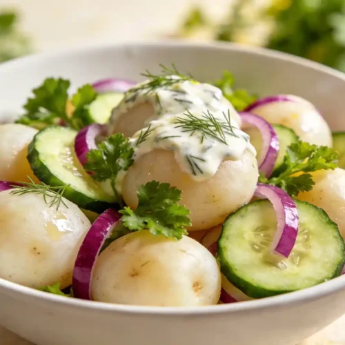 Potato and Cucumber Salad