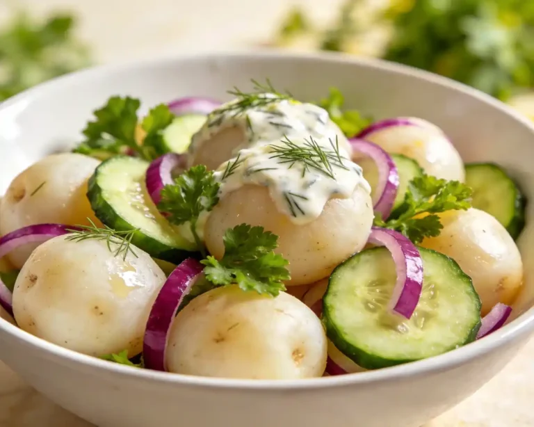 Potato and Cucumber Salad