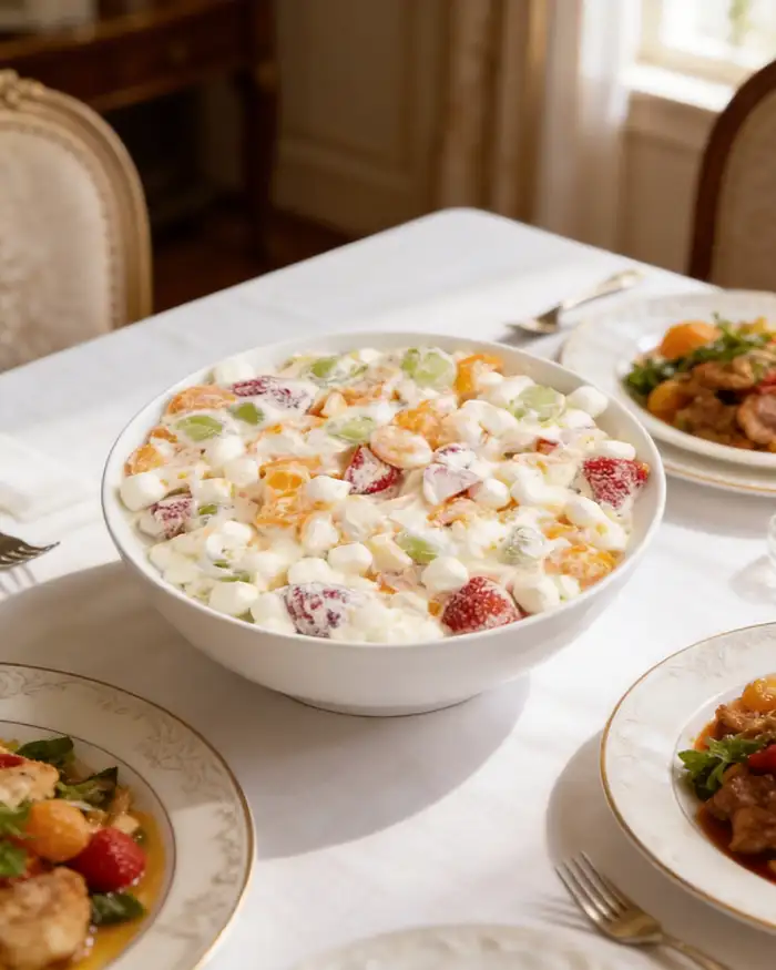 Vanilla Pudding Fruit Salad Recipe 4 Reunion Food
