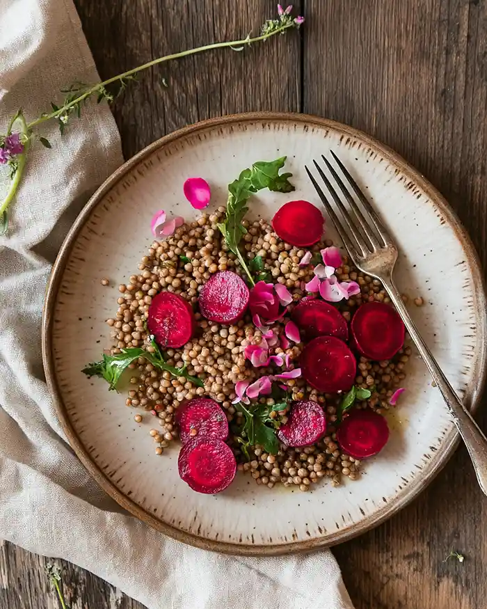 Buckwheat Salad 4 Roast Cauliflower & Falafel Bowl