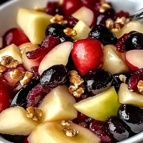Seasonal Fall Fruit Salad