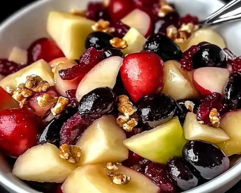 Seasonal Fall Fruit Salad
