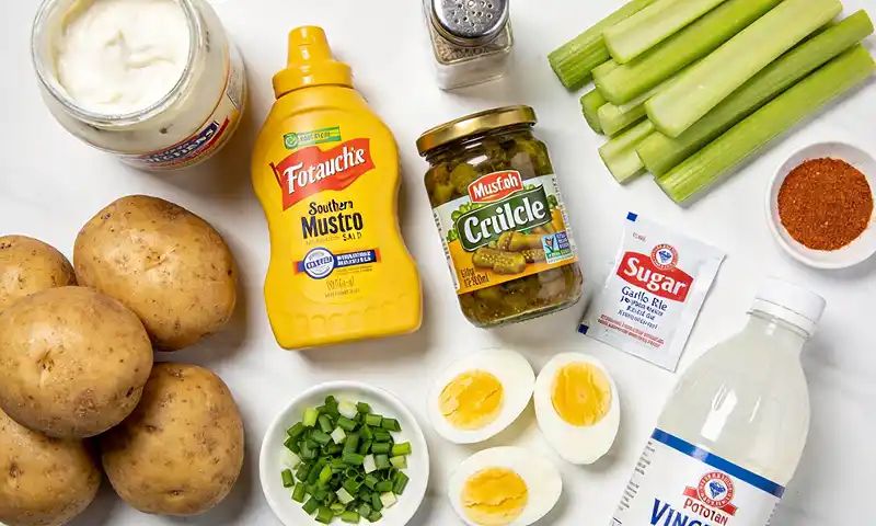 Southern Potato Salad For Potluck