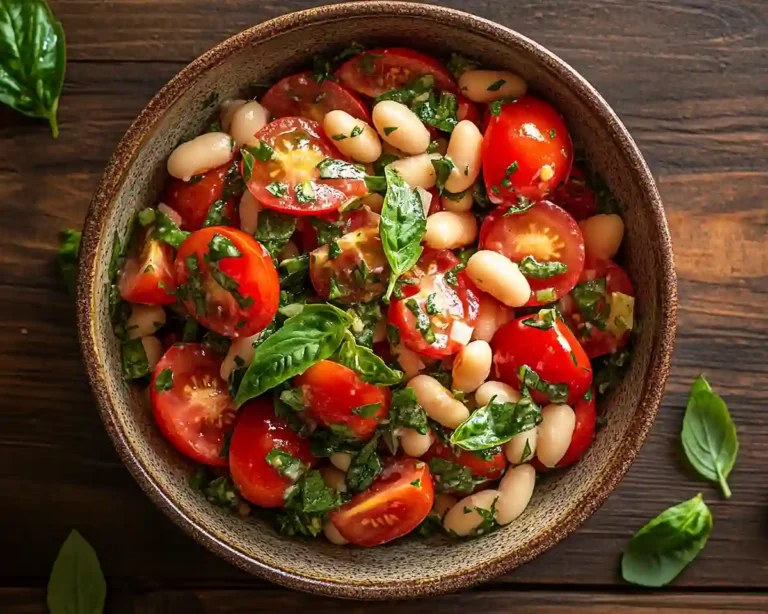 Speedy Tomato and Herby Bean Salad
