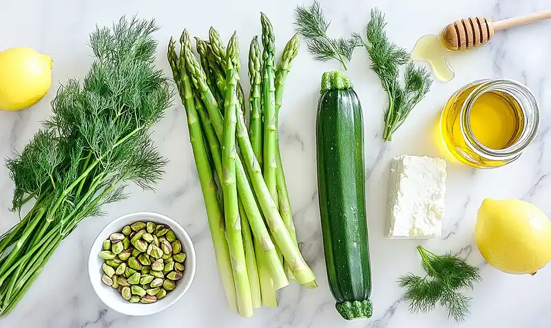 Sautéed Spring Vegetable Salad 2 Spring Herb Recipes