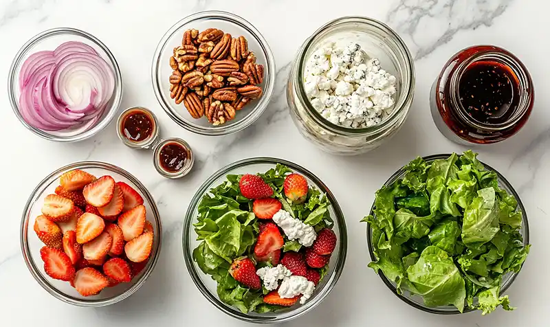 Spring Mix Salad with Balsamic Honey Dressing 2 Spring Mix Salad Ideas