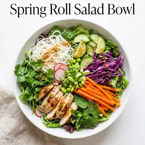Spring Roll Salad Bowl