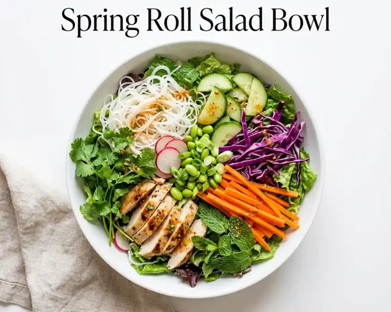 Spring Roll Salad Bowl