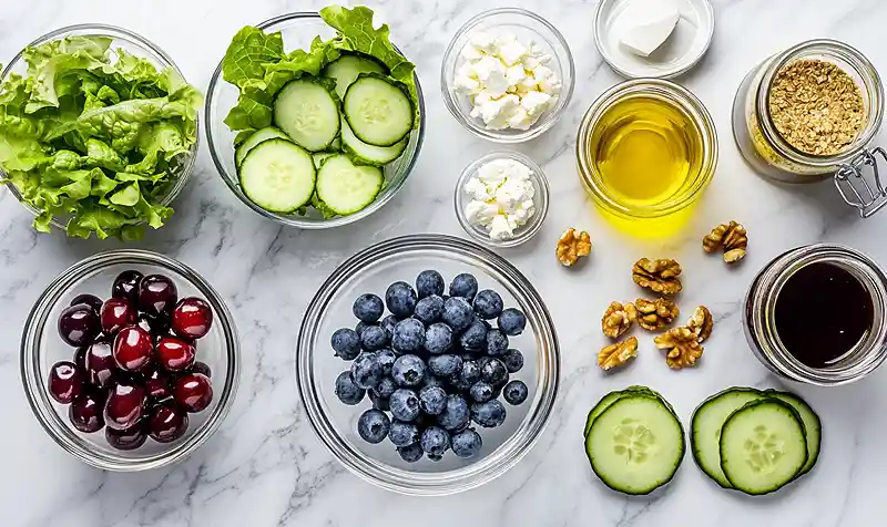 Summer Fruit Salad With Cherries