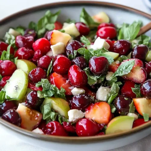 Summer Fruit Salad with Northwest Cherries