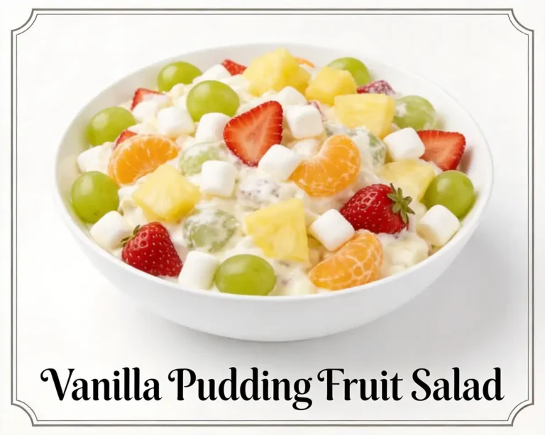 Vanilla Pudding Fruit Salad