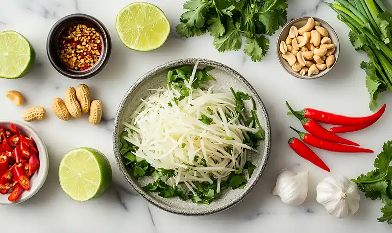 Vegan Thai Papaya Salad