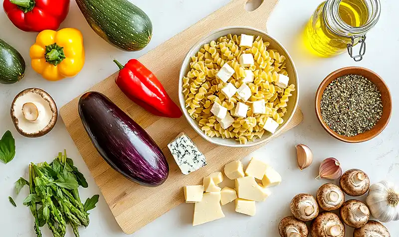 Vegetarian Pasta Salad
