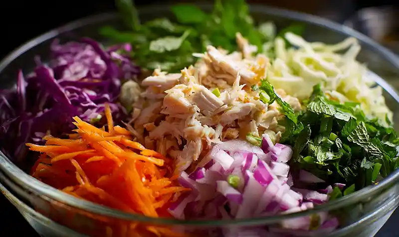 Crunchy Vietnamese Chicken Salad 3 Vietnamese Salad Recipes