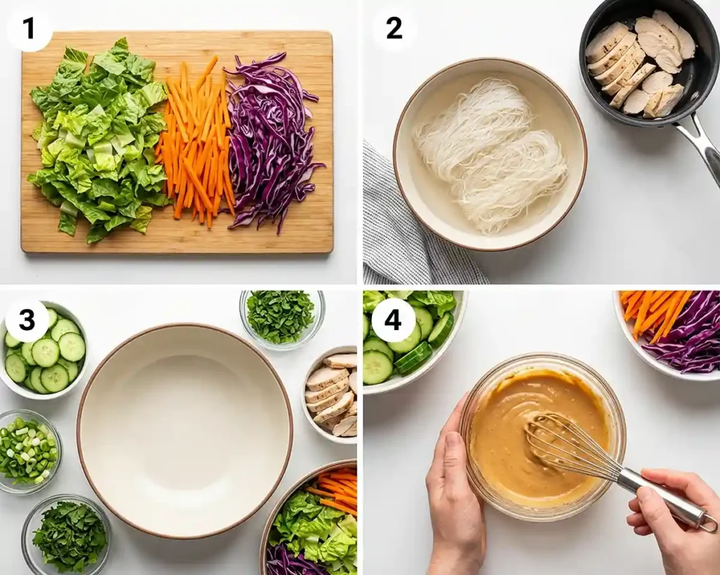 Vietnamese Spring Roll Salad