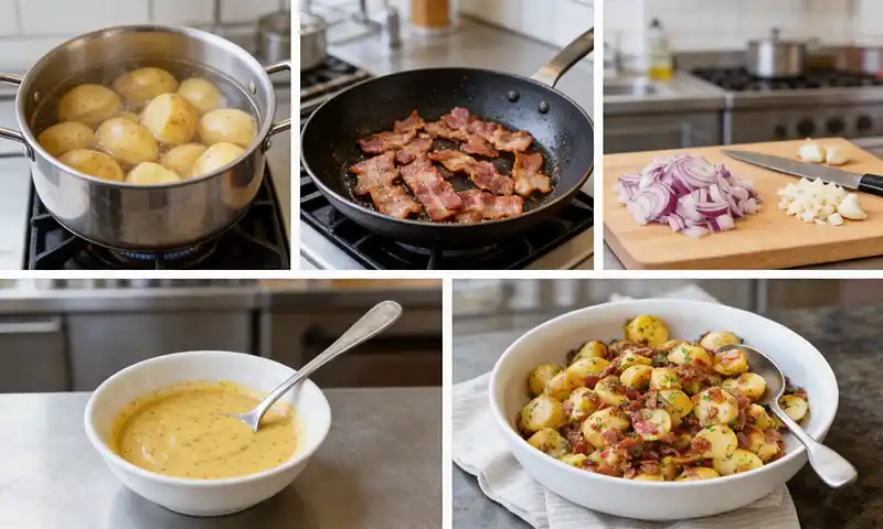 Warm Potatoes Salad Recipes