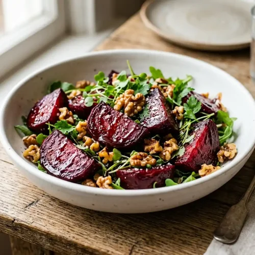 Beet And Walnut Salad