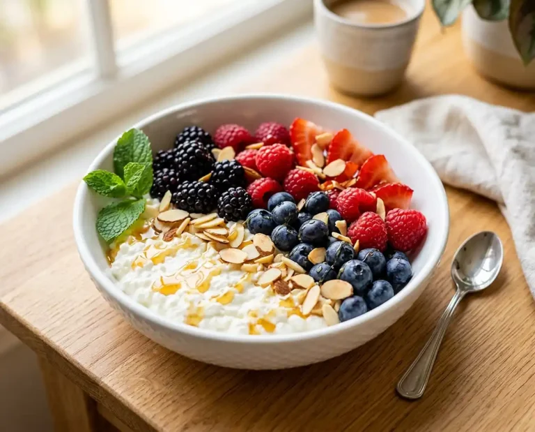 Berry Cottage Cheese Breakfast Bowl