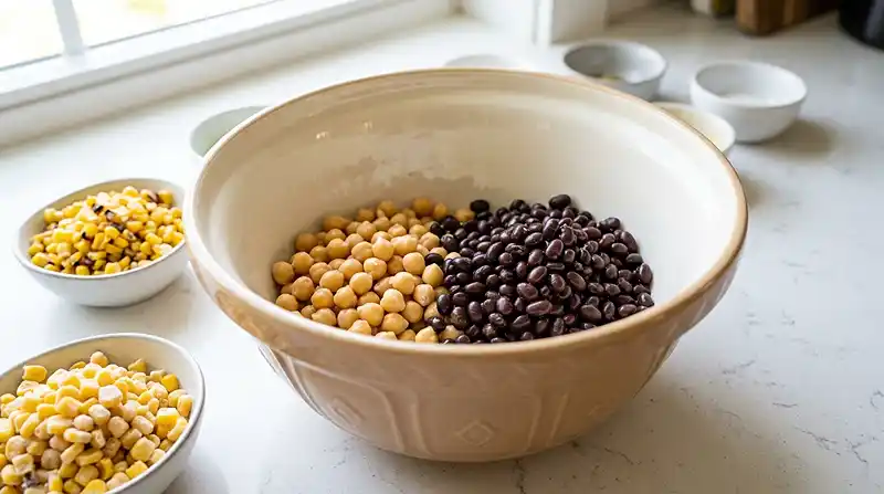Black Beans In Salad