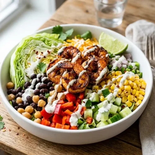 Blackened Shrimp Southwest Power Salad