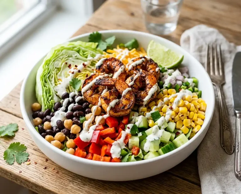 Blackened Shrimp Southwest Power Salad