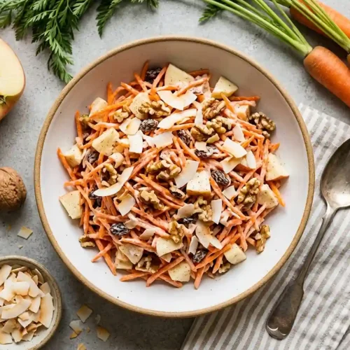 Carrot Cake Inspired Salad