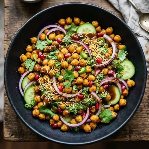 Chickpea Chaat Street Salad