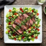 Chimichurri Grilled Steak Salad