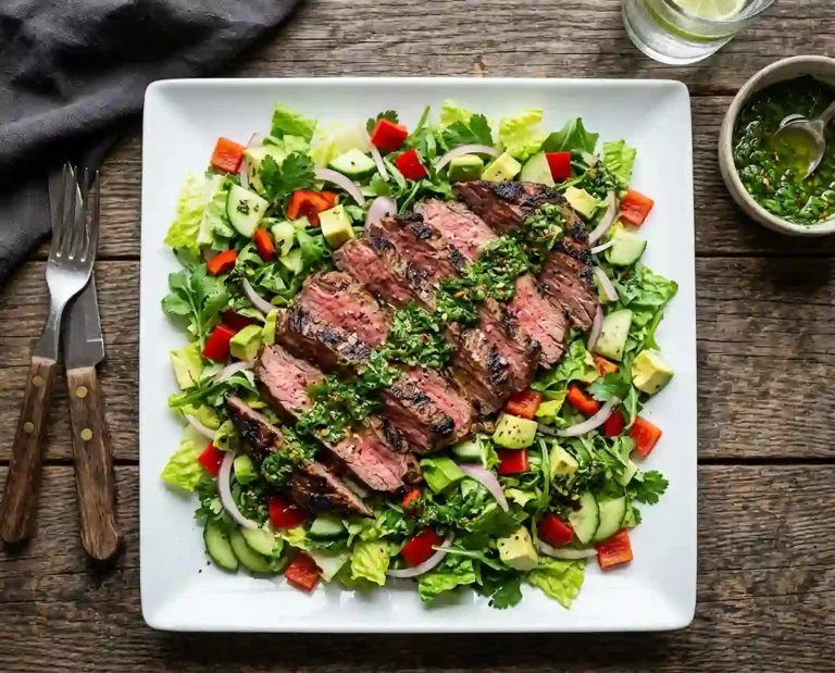Chimichurri Grilled Steak Salad