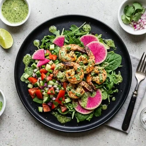 Cilantro Lime Shrimp Salad